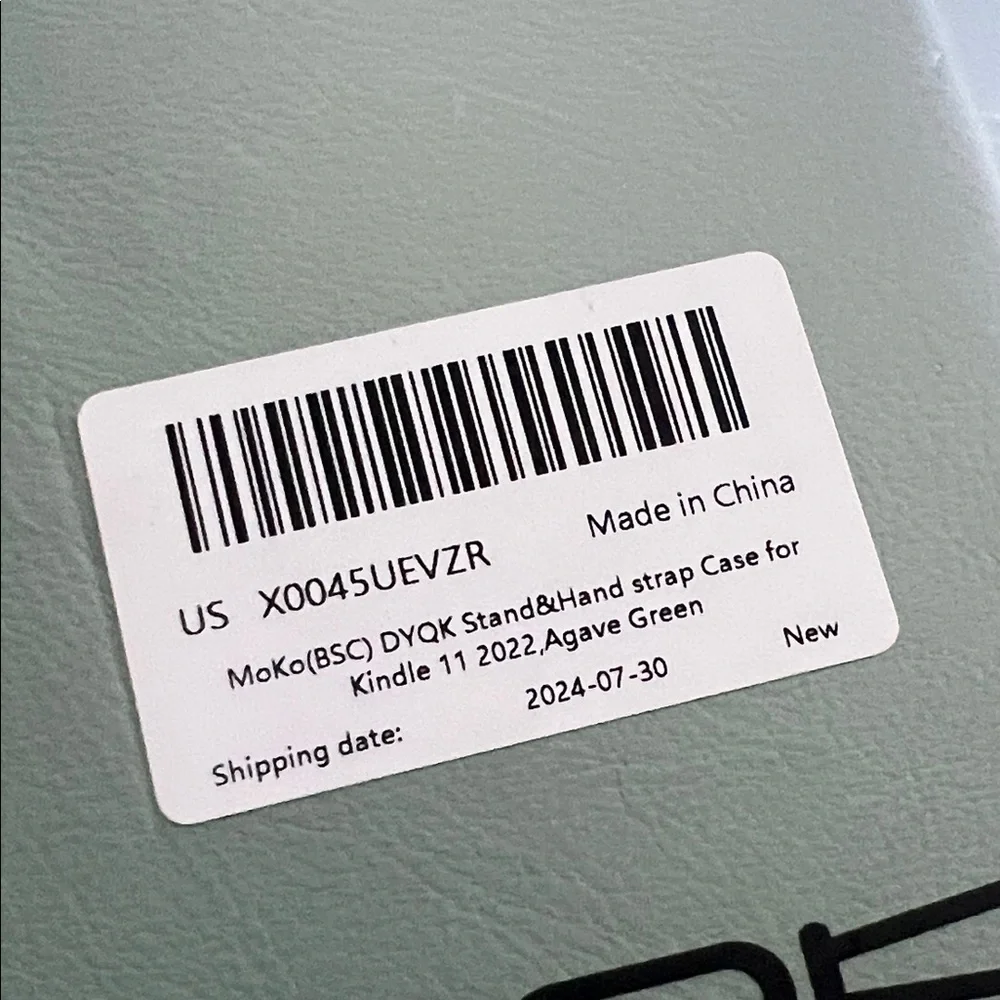 MOKO Soft Mint Kindle Case